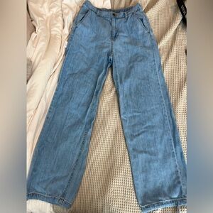 Zara wide leg trouser jeans